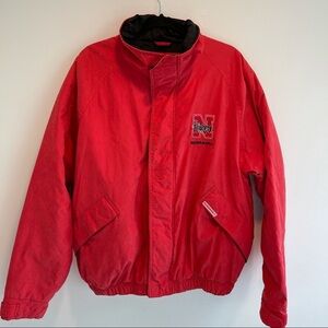 Nebraska Huskers Puffer Jacket Size XL